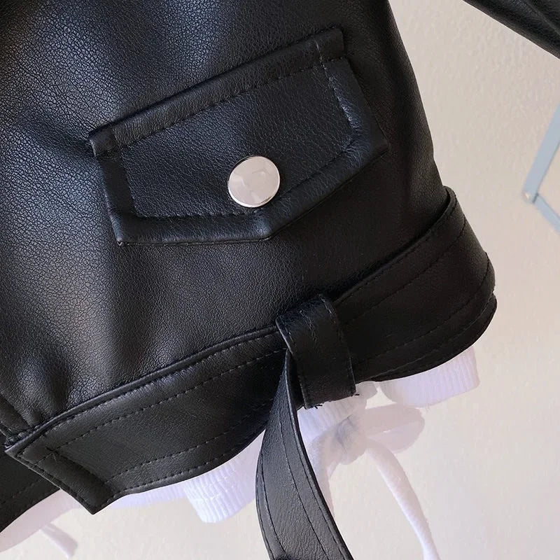 Chaqueta cuero sintético