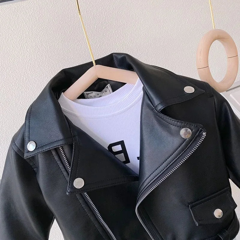 Chaqueta cuero sintético