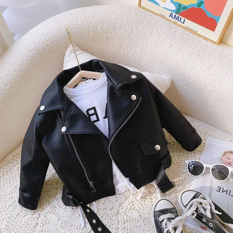 Chaqueta cuero sintético